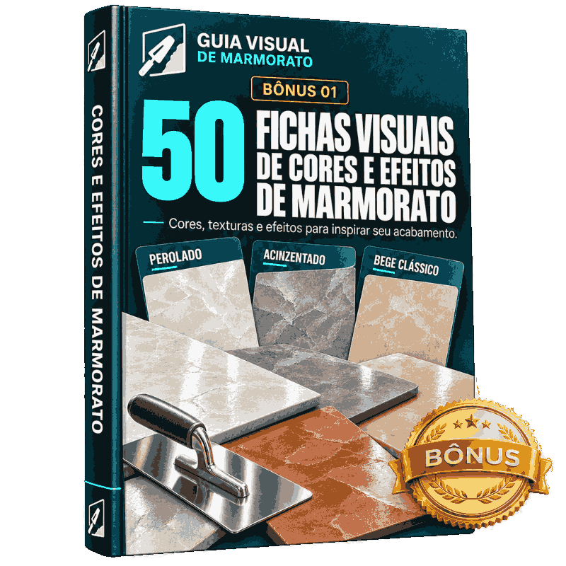 50 Fichas Visuais de Cores e Efeitos de Marmorato